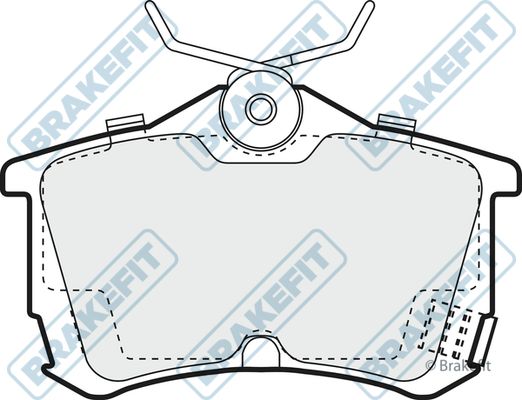 APEC BRAKING Piduriklotsi komplekt,ketaspidur PD3041